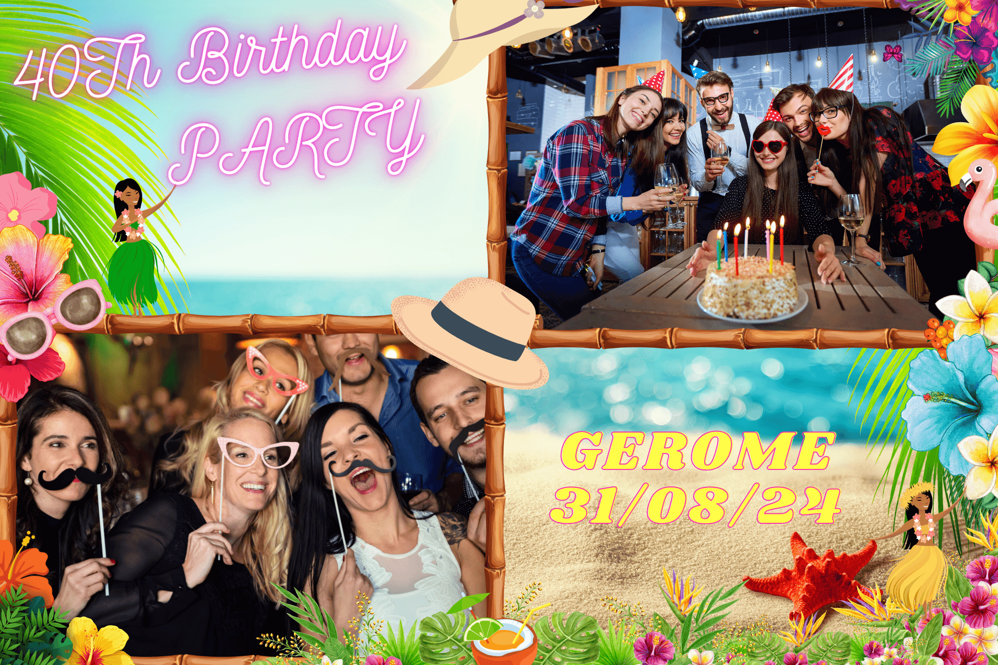 Photo Booth lors d'un événement d'entreprise - Collaborateurs prenant des photos souvenirs